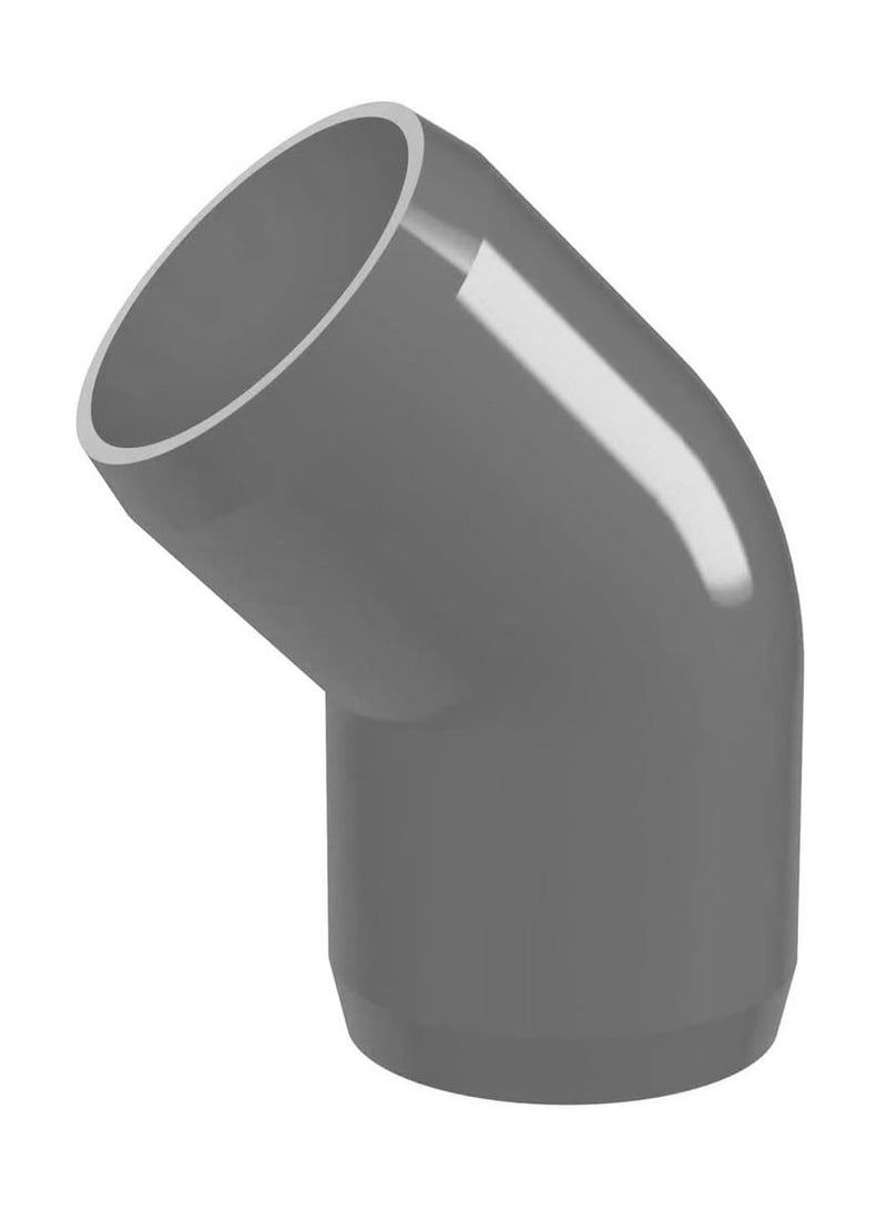 RACO High Pressure PVC Pipe Fittings for Plumbing Water Transfering Home Industrial and Municipal Applications (45 DEGREE)