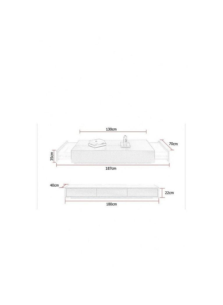 Home gallery coffee table 30x70x45 - Image 3