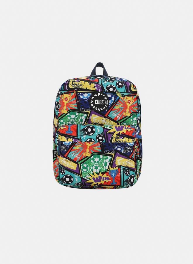 CUBS Cubs Crazy About The Game Junior Student Backpack - Image 1