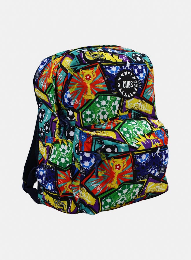 CUBS Cubs Crazy About The Game Junior Student Backpack - Image 2