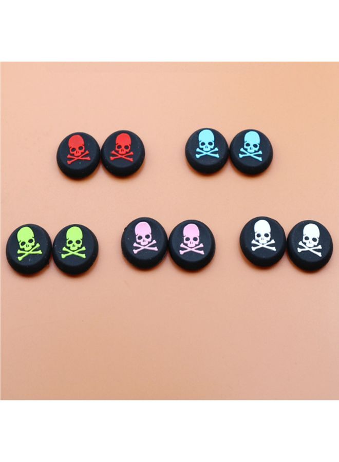NIBEMINENT Pair Of 5 Skull Rocker Protective Cap - Image 3