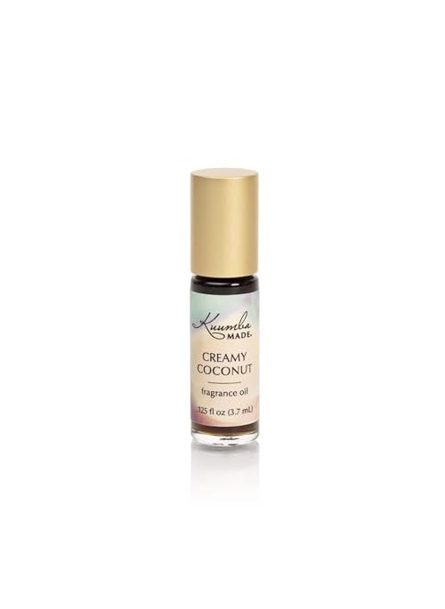 Kuumba Made - Kuumba Made Creamy Coconut Fragrance Oil Roll-On 0.13 fl oz (3.7ml) | Rollerball Perfume | Alcohol Free - Image 1