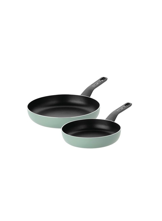 Berghoff 2 Piece Frypan Set Sage