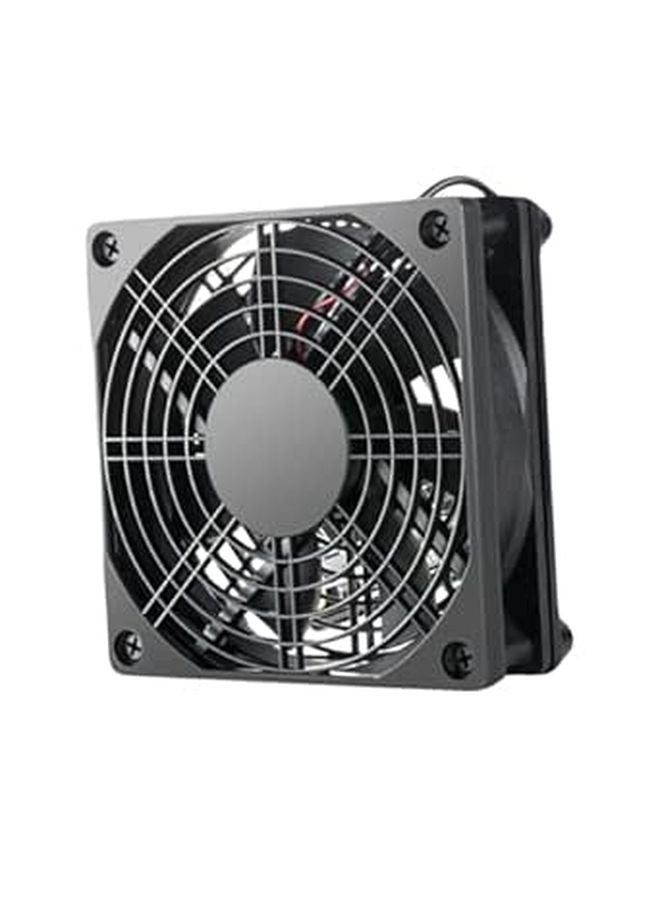 Compact 5V USB Computer Case Cooling Fan Silent Efficient Heat Exhaust Prevents Overheating - Image 1