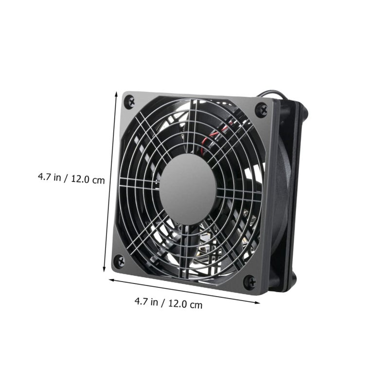 Compact 5V USB Computer Case Cooling Fan Silent Efficient Heat Exhaust Prevents Overheating - Image 3