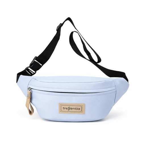 Tressential Waist Bag for Men Women | Cross Body Fanny Pack Sling Bag for Hiking, Travel, Camping, Outdoor Sports, Cycling | Money Belt with Adjustable Strap (Blue) - Image 1