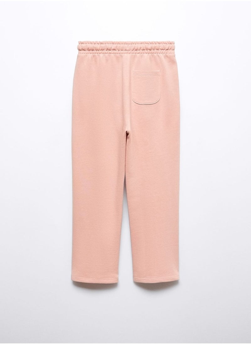 MANGO - Kids Essential Sweatpants - Image 1