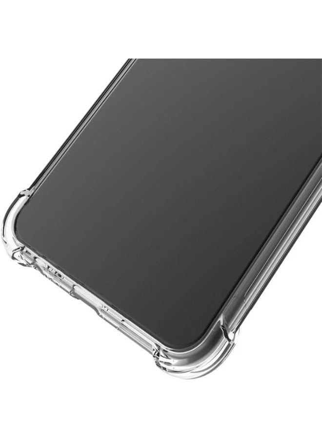 غطاء كريستال شفاف لهاتف Honor 100 Pro مع حماية الكاميرا وزوايا معززة حافة TPU ناعمة مضادة للخدش ومضادة للصدمات لهاتف Honor 100 Pro 5G شفافة - Image 3