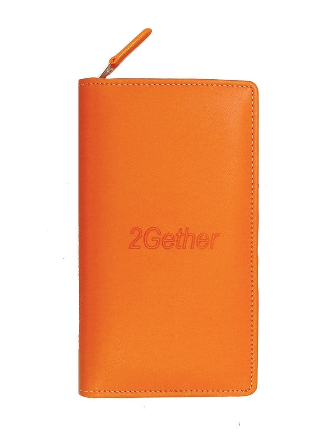 Sukeshcraft RFID Safe Wallet for 4 PASSPORTS 6 Card (Orange) - Image 3