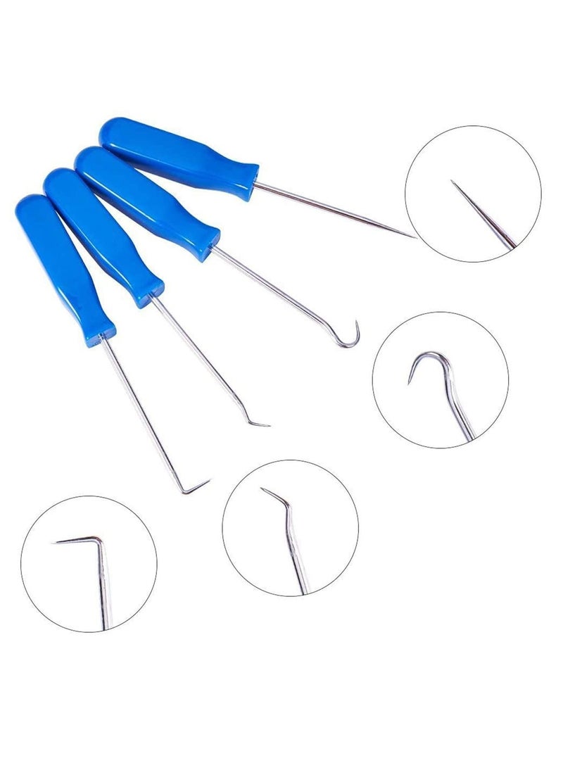 SYOSI 9PCS DIY Craft Vinyl W ee ding Tools, Stainless Steel Precision Vinyl W e eder Cutter Tool for Silhouette, Htv, Cameos, Lettering, Including Scissor Tweezers W e eders Scraper Spatula Cricut Tools - Image 5