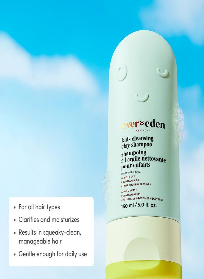 Evereden After Swim & Sports Kids Shampoo Mini: With Cleansing Clay | Detoxifies Hair & Scalp from Chlorine, Dirt, and Sweat | Clean & Vegan Kid Shampoo for Daily Use and Any Hair Type | 1.0 fl. oz. - Image 2