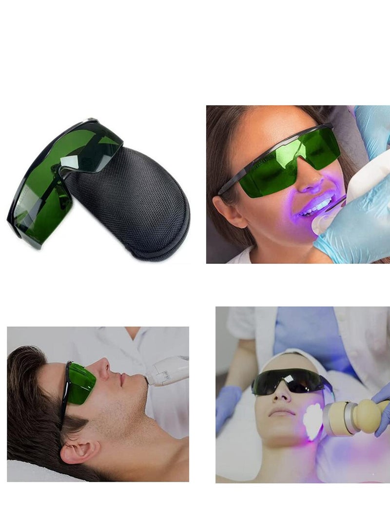 Laser Safety Glasses for Laser Hair Removal Treatment and Laser Cosmetology Operator Eye Protection with Case - Image 3