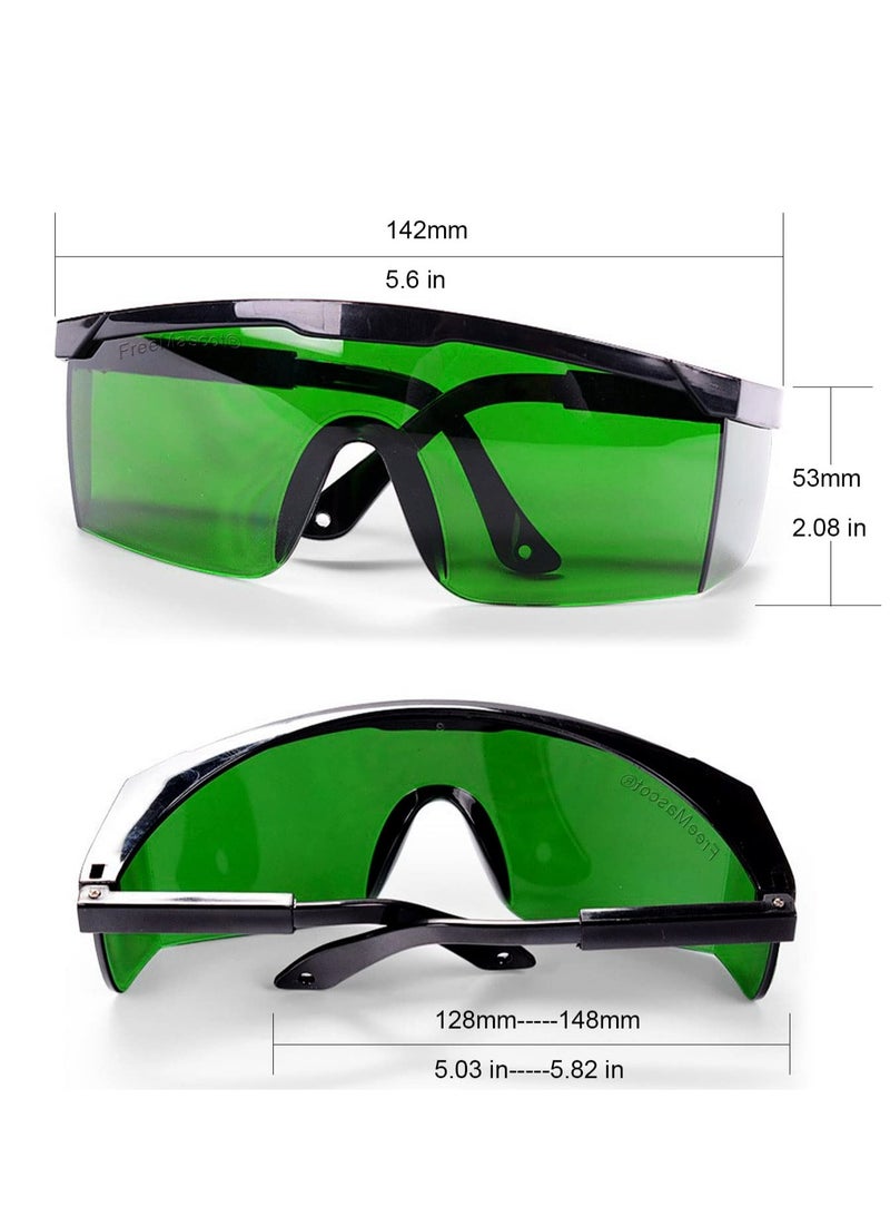 Laser Safety Glasses for Laser Hair Removal Treatment and Laser Cosmetology Operator Eye Protection with Case - Image 4