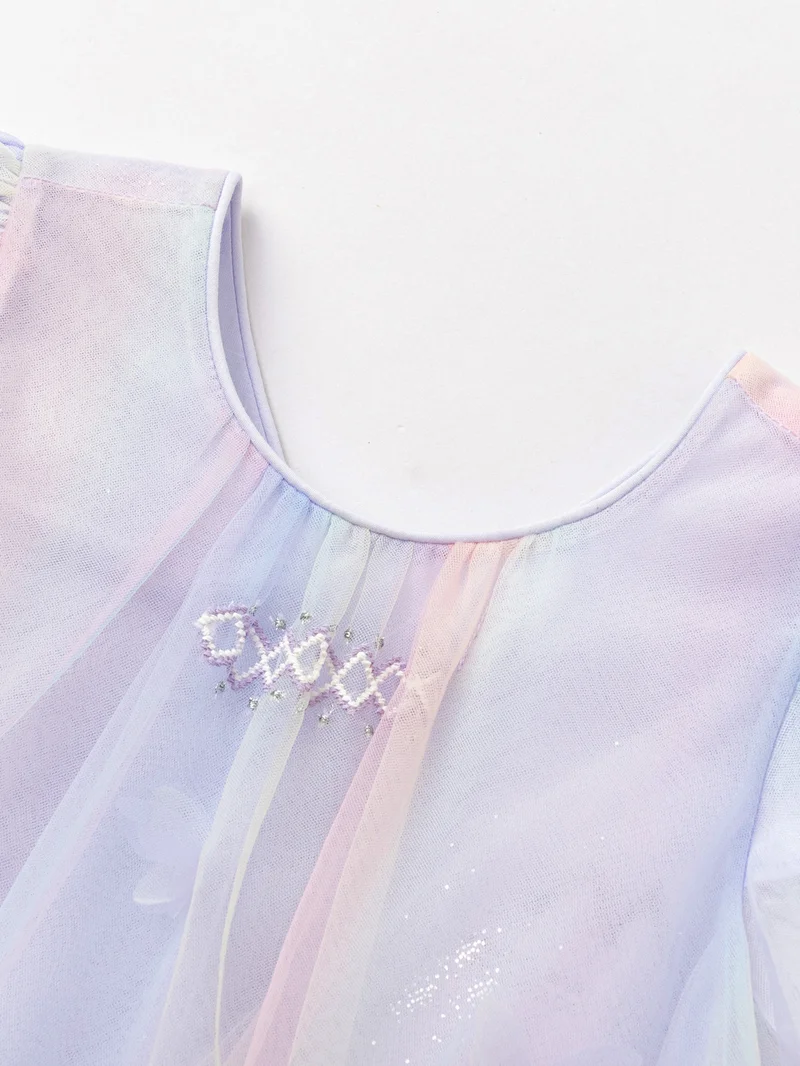 Balabala pastel rainbow Toddler Girls Woven one-piece dress for Women | Best Price UAE