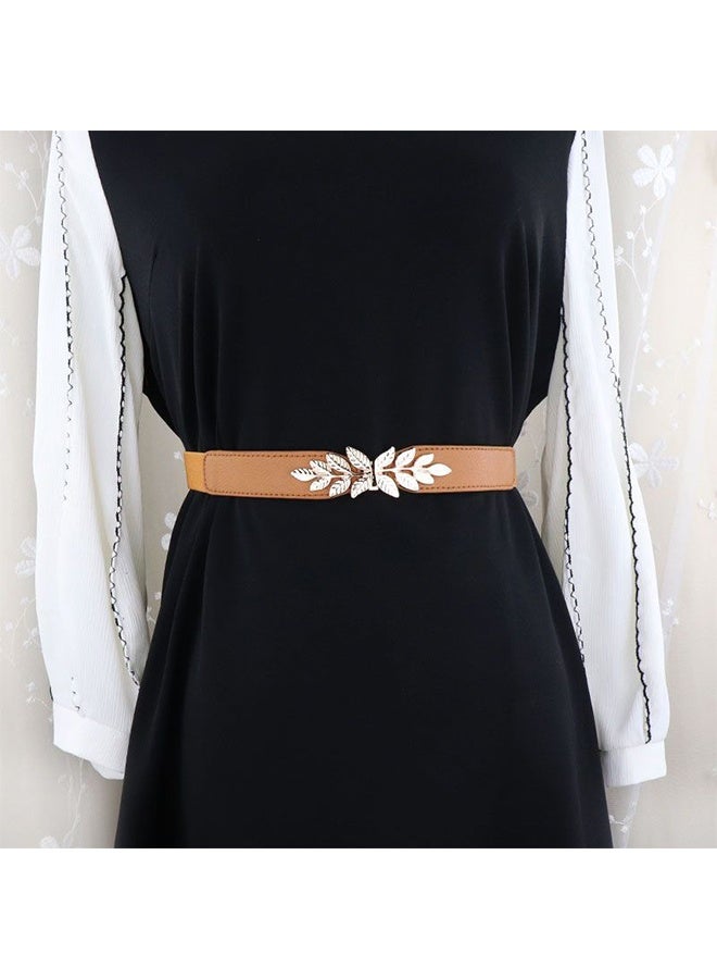 4PCS Women Skinny Leather Belt Set, Accessories Waist Strap, Women Waistband, Thin Adjustable Waist Belts with Metal Buckle for Jeans, Pants, Dresses, Elegant Vintage Style - Image 3