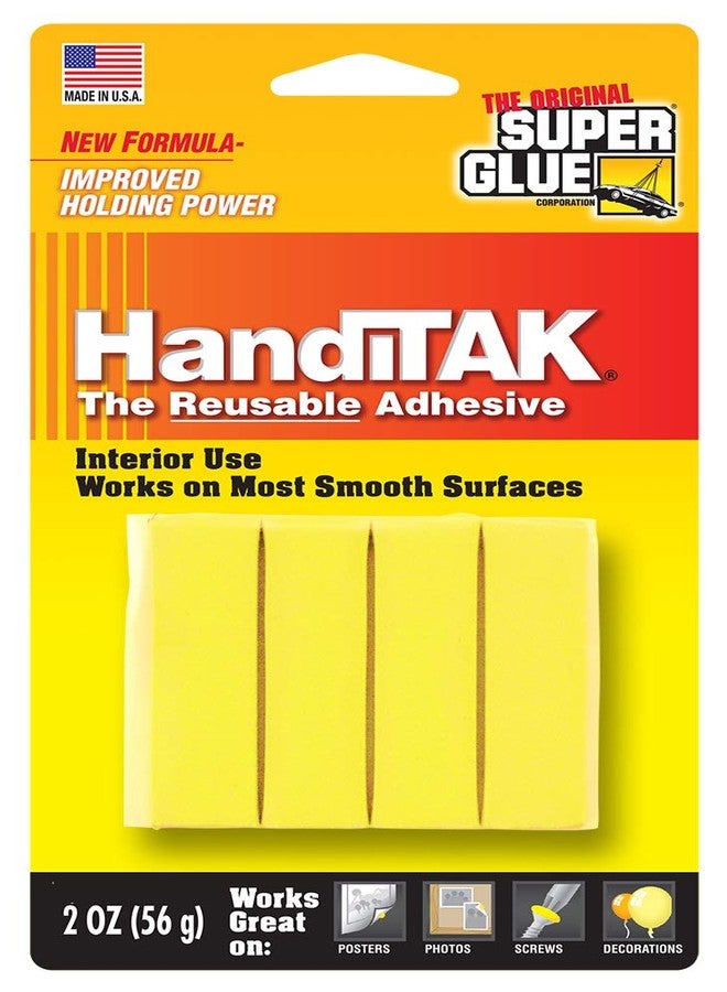 Super Glue - HandiTAK Reusable Adhesive - (Pack of 12) yellow - Image 1