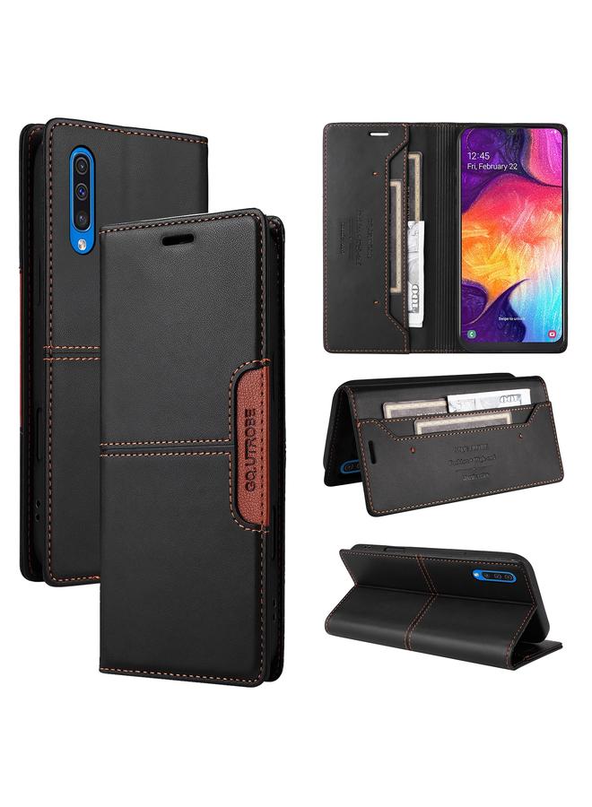 Case For Samsung Galaxy A50 G01 RFID Anti-theft Leather Phone Case