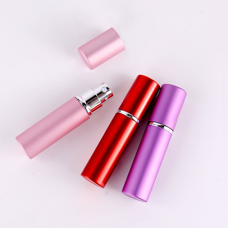Spot 5Ml Matte Flat Head Perfume Bottle Anodized Aluminum Perfume Water Tube Glass Perfume Spray Bottle - Image 4