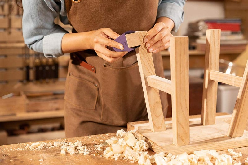 MAXMAN Sandpaper 180 Grit,Wet Dry Sanding Sheets,High Performance White Fused Alumina Abrasive Sand Paper For Wood Furniture Finishing,Metal Grinding,Automotive Polishing,9 X 11 Inch,10-Pack - Image 4