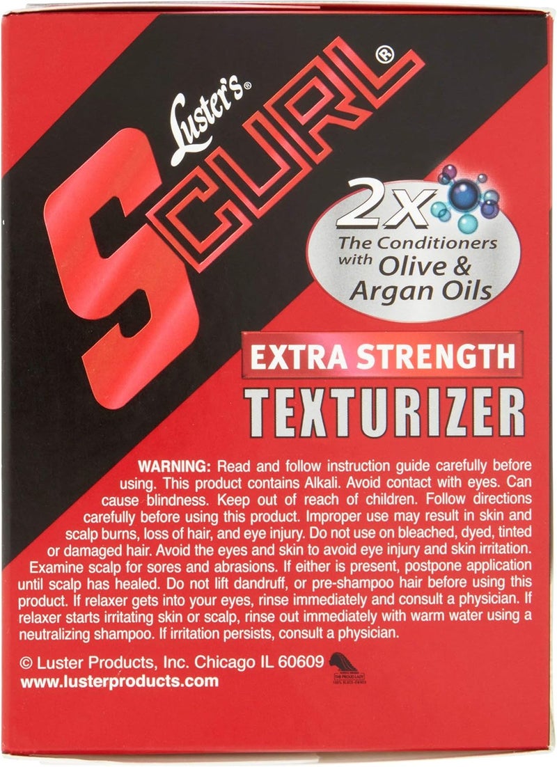 Luster's S-Curl Extra Strength Texturizer Kit for Natural Looking Waves and Curls - Image 2