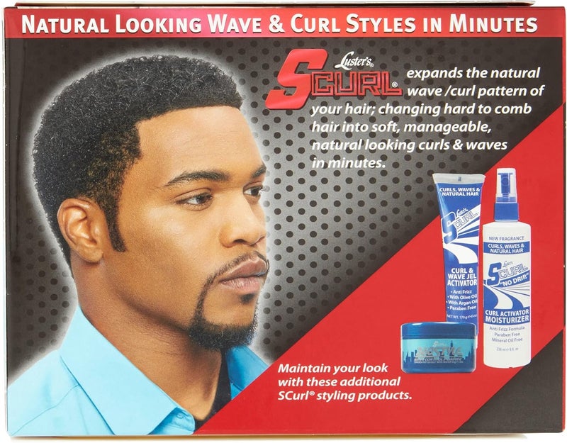 Luster's S-Curl Extra Strength Texturizer Kit for Natural Looking Waves and Curls - Image 3