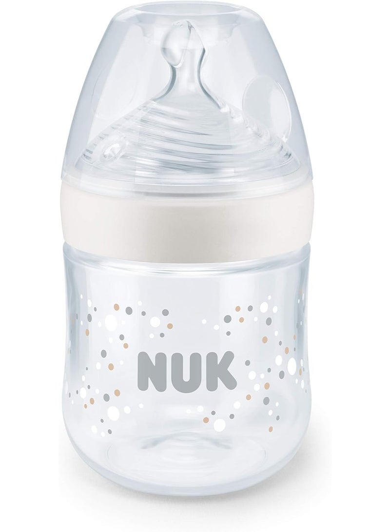 نوك رضاعة نيوك ناتشر سينس المصنوعة من البلاستيك عالي الجودة مع مؤشر التحكم بالحرارة - 150 مل (رأس سيليكون مقاس S) - Image 2