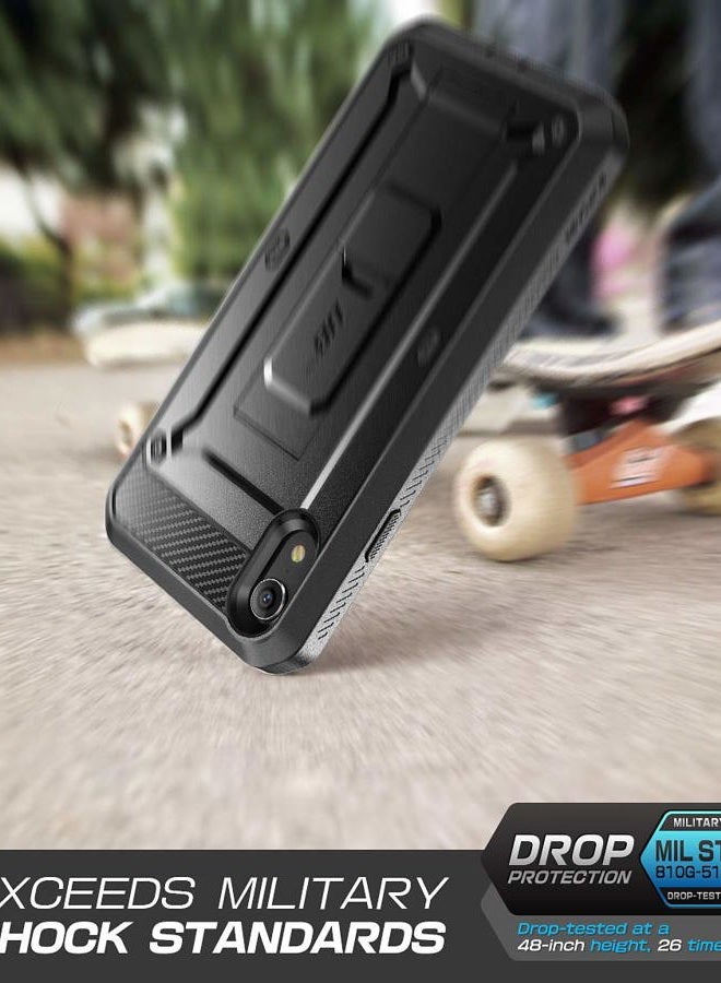 SupCase Unicorn Beetle Pro Series Case Designed, with Built-In Screen Protector Full-Body Rugged Holster Case for iPhone XR 6.1 Inch (2018 Release) (Black) - Image 4