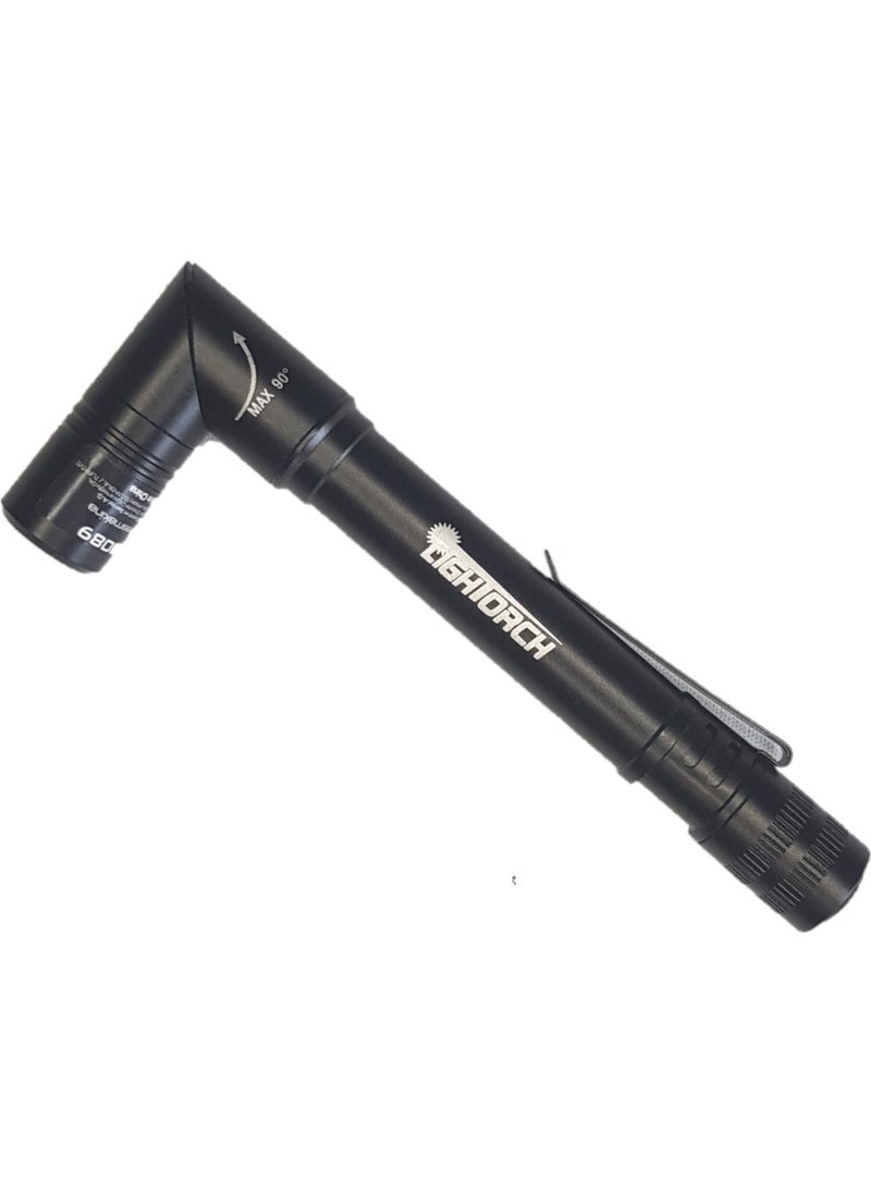 Lightorch Lt 03089 90° rotary head flashlight 15 Lumen  - Image 1