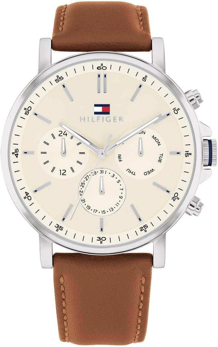 Tommy Hilfiger Tyson Men's Watch with Parchment Dial - Image 1