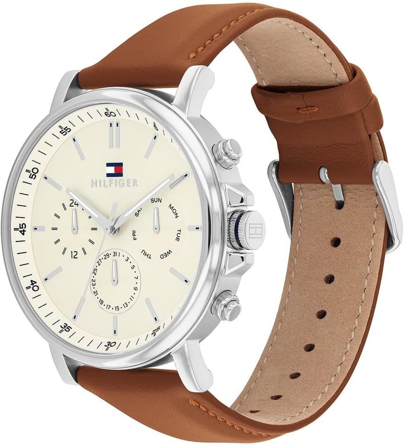 Tommy Hilfiger Tyson Men's Watch with Parchment Dial - Image 3