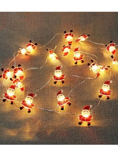 PAMEER Santa Claus LED Lights Star LED Lights, Fairy String Lights Christmas Decoration, Xmas Tree Fairy String Lights, Merry Christmas Fairy Lights, Indoor & Outdoor Décor, Battery Operated.  - Image 1