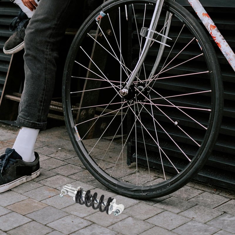 Steel Spring Rear Shock Absorbers 150mm Length 750lb Load for Mountain and Electric Bikes - Image 4