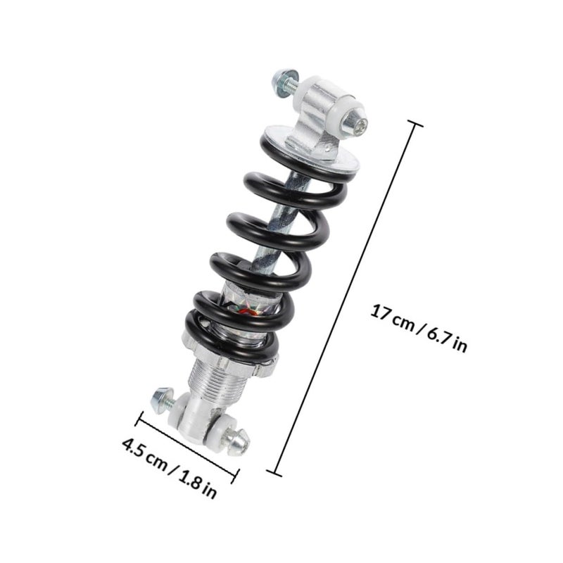 Steel Spring Rear Shock Absorbers 150mm Length 750lb Load for Mountain and Electric Bikes - Image 3