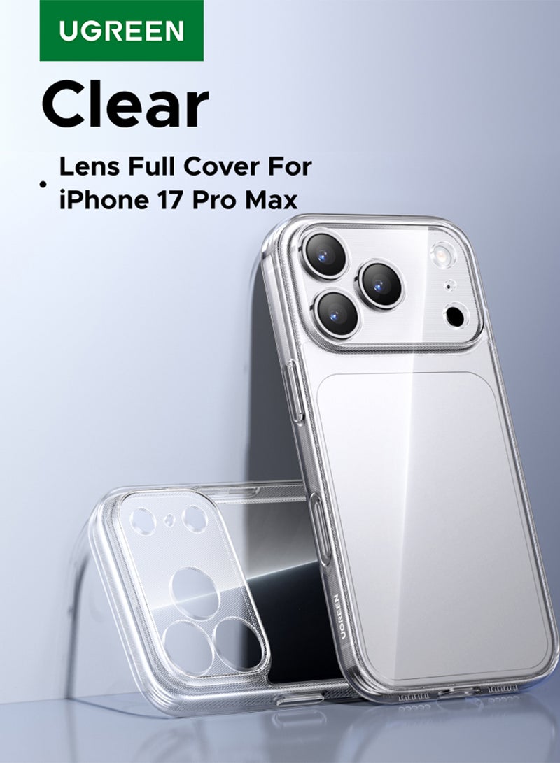 Ugreen iPhone 17 Pro Max Case Full-coverage Phone Case Military-Grade Drop Protection 17 Pro Max Case Delay Yellowing Anti Scratch And Fingerprint iPhone 17 Pro Max Cover Ultra Slim Extra Raised Edge - Image 1