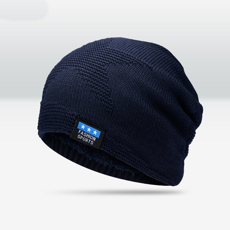 Kids Beanie Winter Fleece Lined Ear Protection Warm Knitted Hat - Image 4