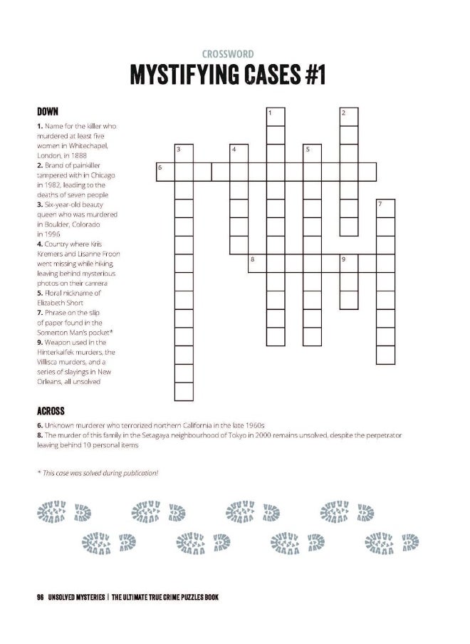 The Ultimate True Crime Puzzle Book: Over 100 Killer Activities for True Crime and Seri  - Image 5