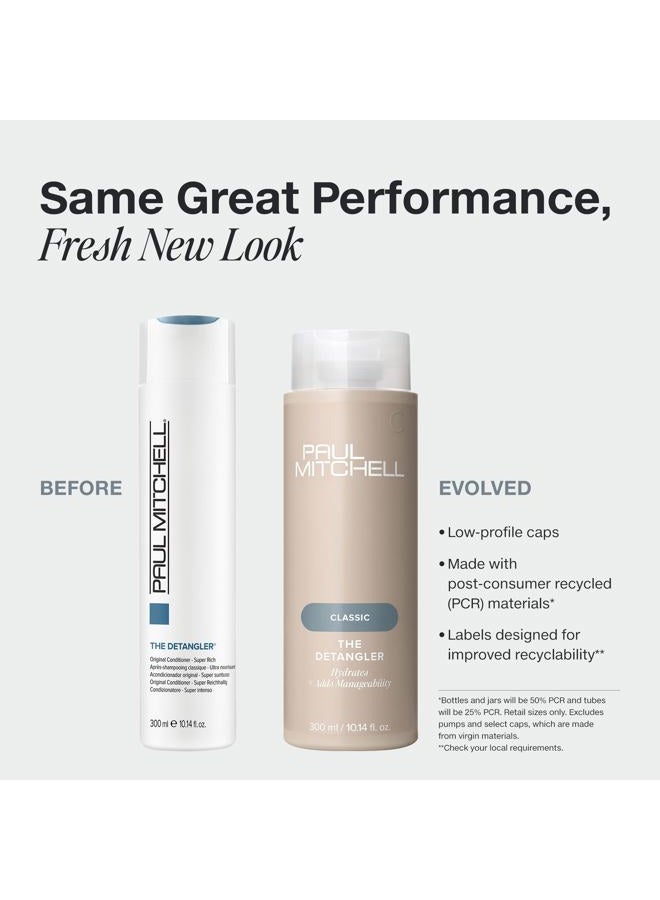 Paul Mitchell The Detangler Conditioner, Hydrates + Adds Manageability, For Medium to Coarse + Color-Treated Hair, 33.8 fl oz - Image 2