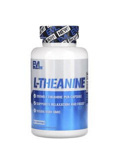EVLUTION NUTRITION EVLution Nutrition, L-Theanine, 200 mg, 60 Veggie Capsules 