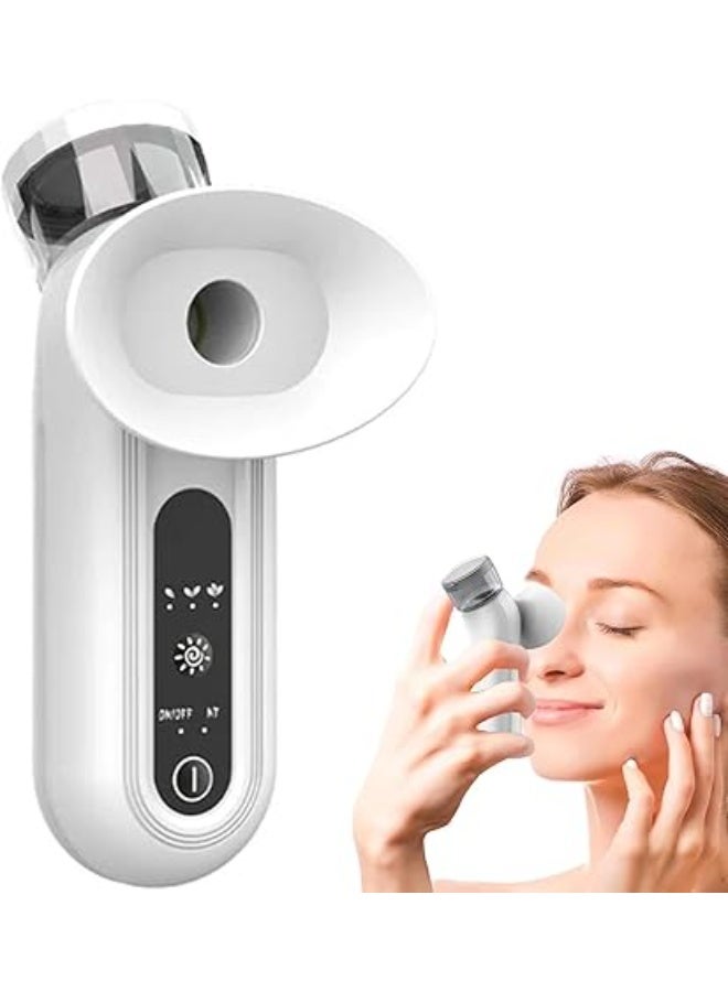 2025NEW Eye Steamer, Steam Therapy Wand, Nano Eye Mist Steam Sprayer for Relief Dry Eye, Heated Eye Treatment, Portable Eye Steamer Moisturizer Soother, Mini Rechargeable Eye Mist Sprayer - Image 1