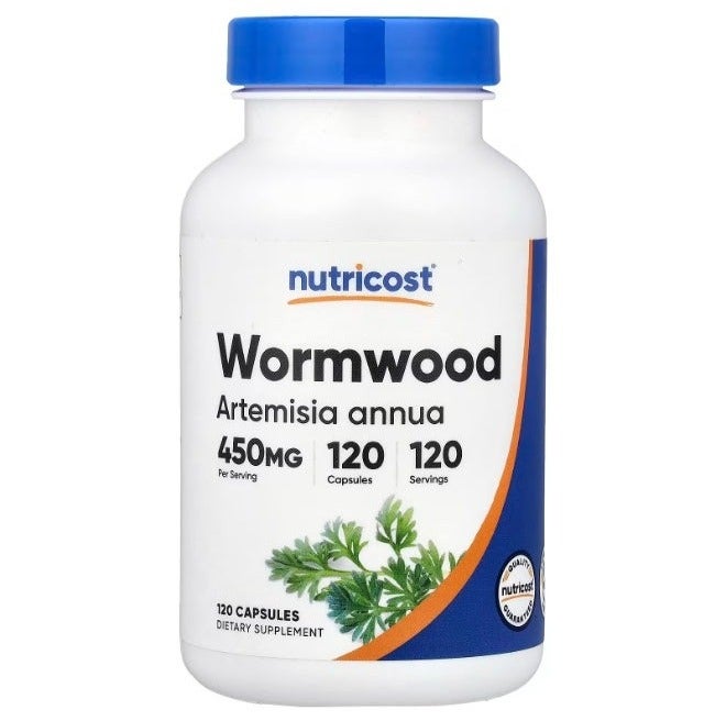 Nutricost, Wormwood, 450 mg, 120 Capsules - Image 1