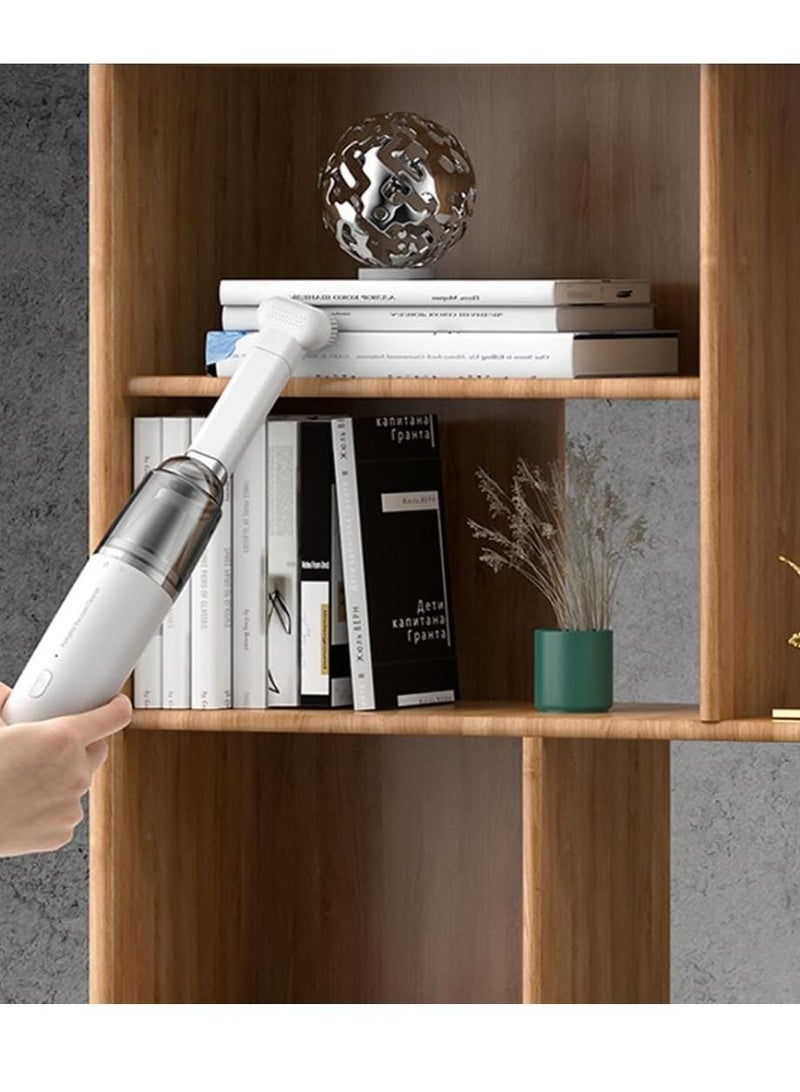 Handheld Vacuum Cleaner Cordless, 2 in 1 USB Rechargeable Vacuum Cleaner & Blower Cleaner, 2000pa Strong Suction, Mini Portable Vacuum Cleaner for Home, Pet Hair, Car, Office, Computer - Image 4