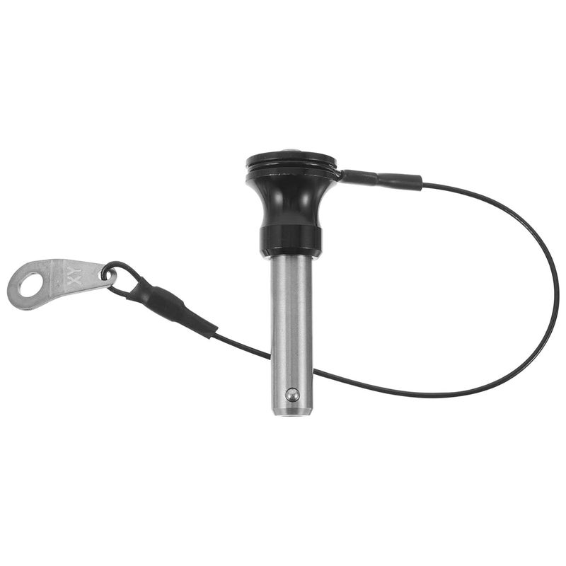 Self-Locking Stainless Steel Quick Release Ball Lock Pin with Push Button, Φ10mm Diameter × 30mm Length Positioning Fastener for Line Array Speakers and Industrial Machinery - Image 1