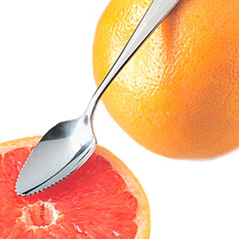 ATB 12 Pack Grapefruit Long Spoon Stainless Steel Serrated Edge Dessert Cirtus Fruit - Image 5