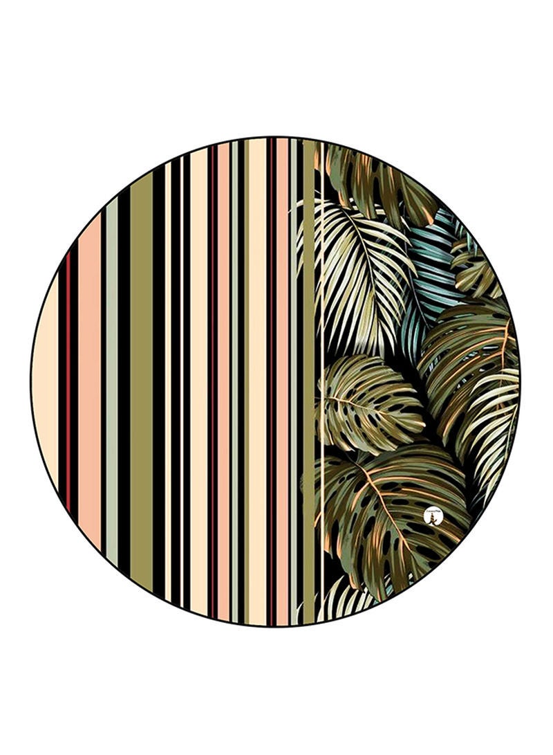 Plants Printed Mouse Pad  Multicolour