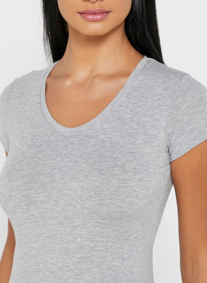 U.S. Polo Assn. V-Neck T-Shirt - Image 3