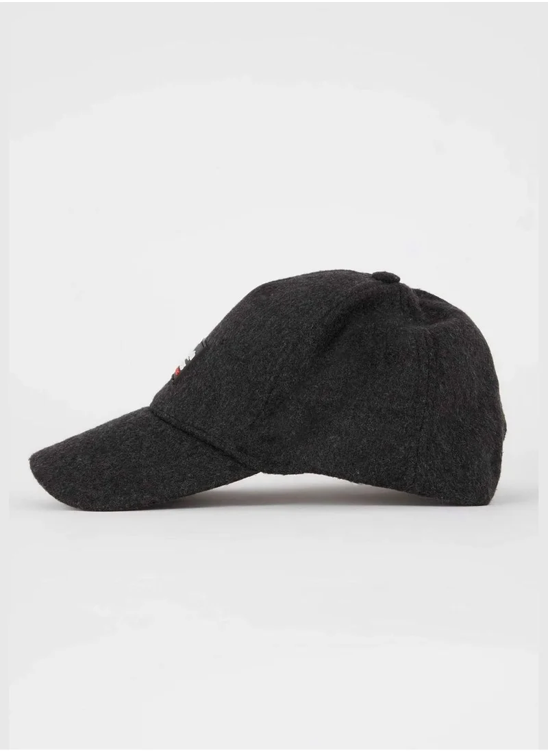 DeFacto Basic Text Print Cap