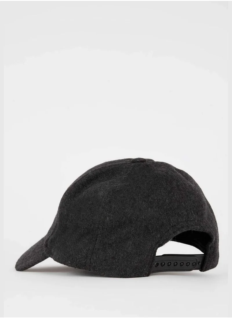 DeFacto Basic Text Print Cap