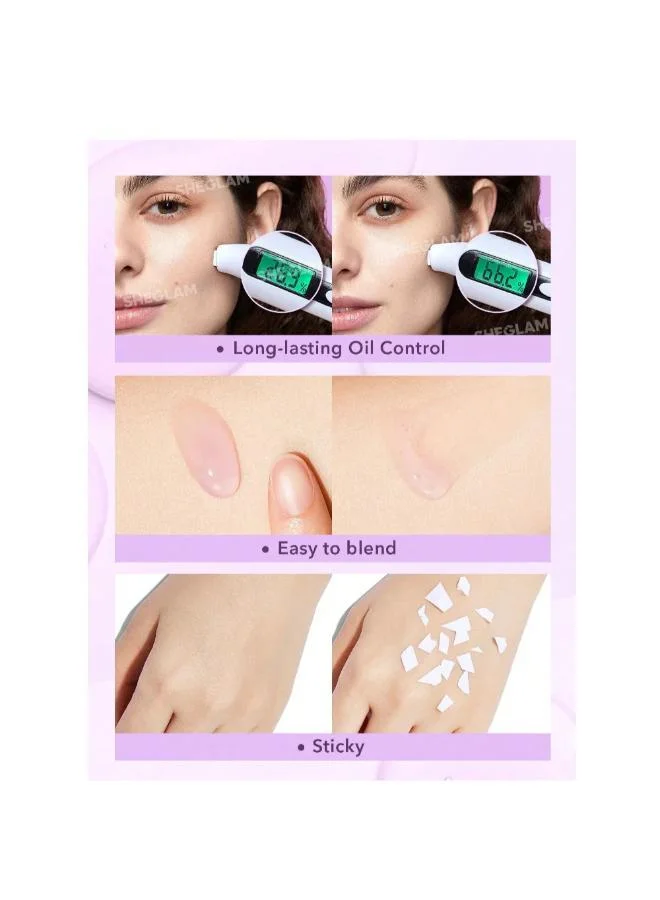 شيجلام شيجلام برايمر مرطب بقبضة جيدة - توت أزرق + أحماض ألفا هيدروكسي