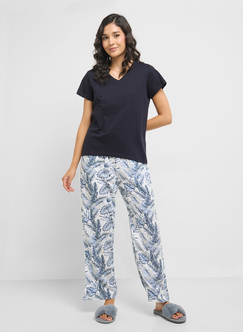 Ginger Cotton T-Shirt & Pyjama Set  - Image 5
