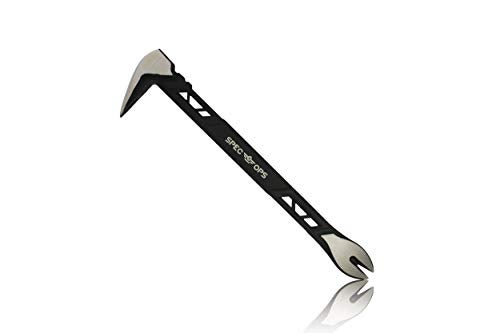 Spec-Ops Spec Ops Tools 11" Nail Puller Cats Paw Pry Bar, High-Carbon Steel, 3% Donated to Veterans, - Image 1